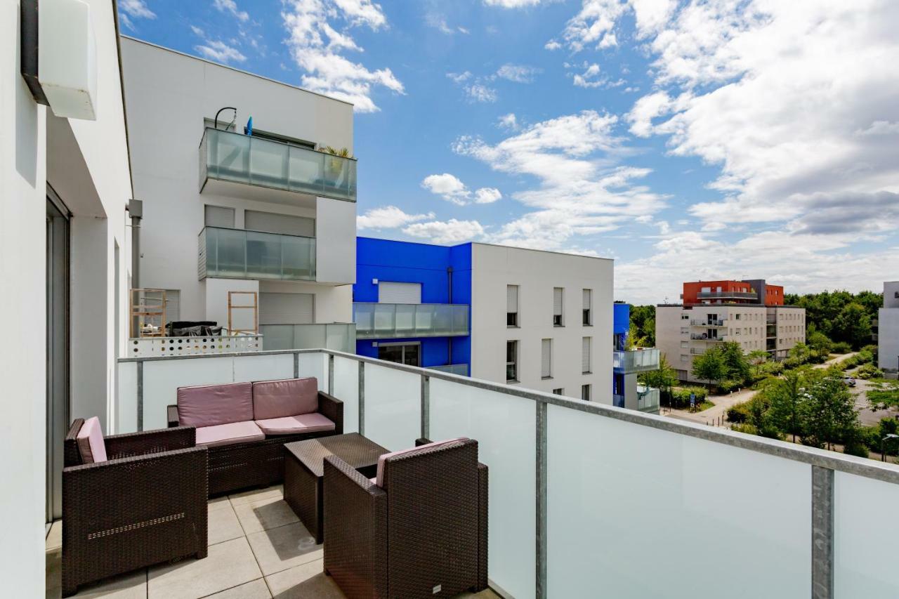Le Cedre Apartment Rennes Bagian luar foto